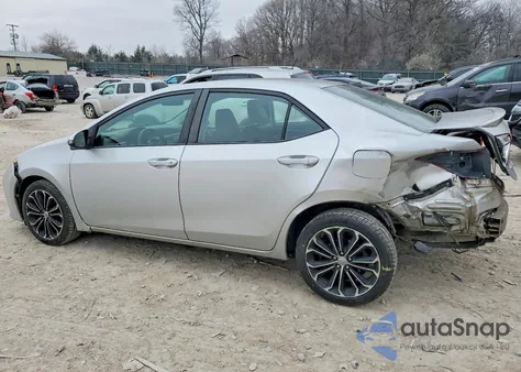 2016 Toyota Corolla L из США, поврежденный, VIN 5YFBURHE8GP399113